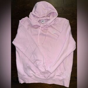 Nike Light Pink Pullover Hoodie Size Large